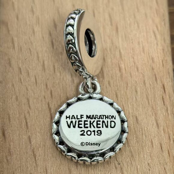 Pandora Disney Half Marathon Weekend 2019 Charm, S925 Silver Bracelets - Picture 2 of 4